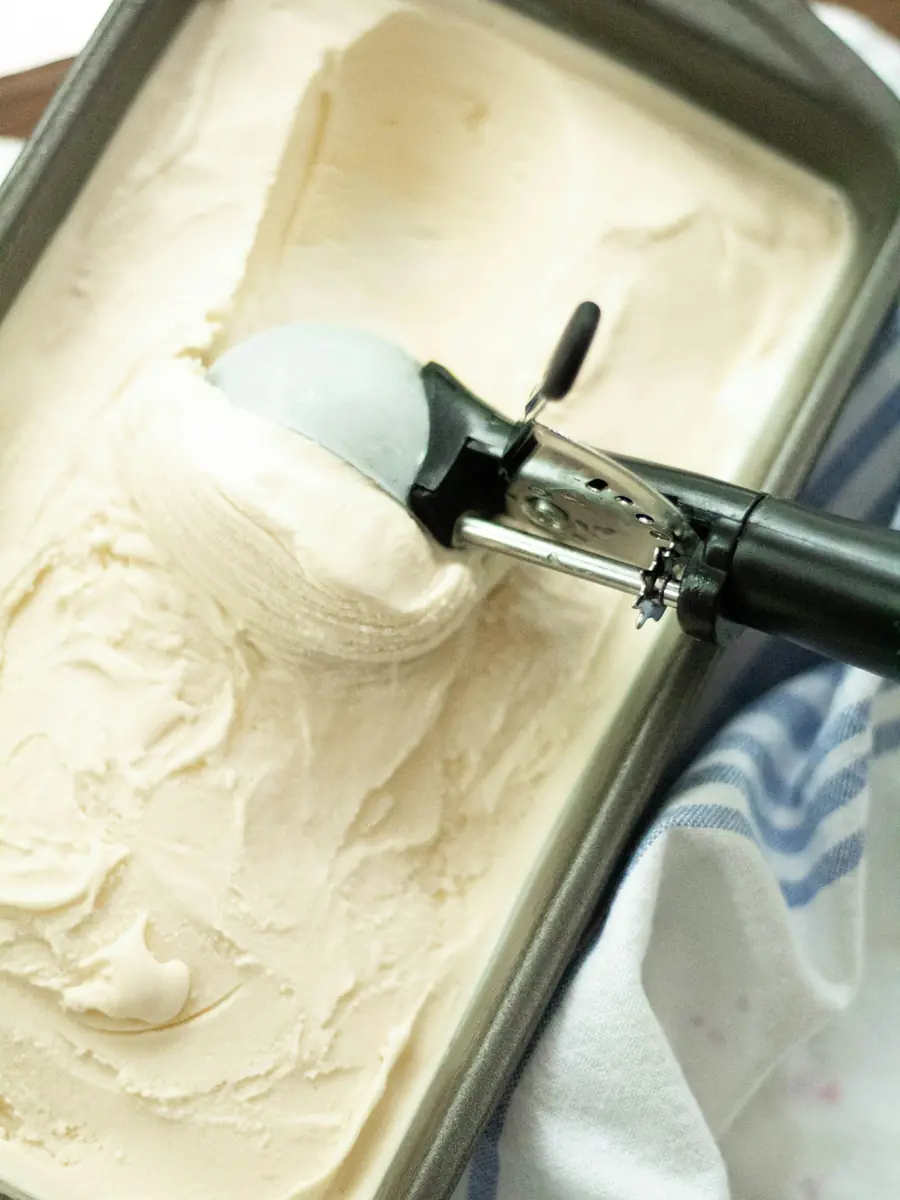 Il gelato appena mantecato