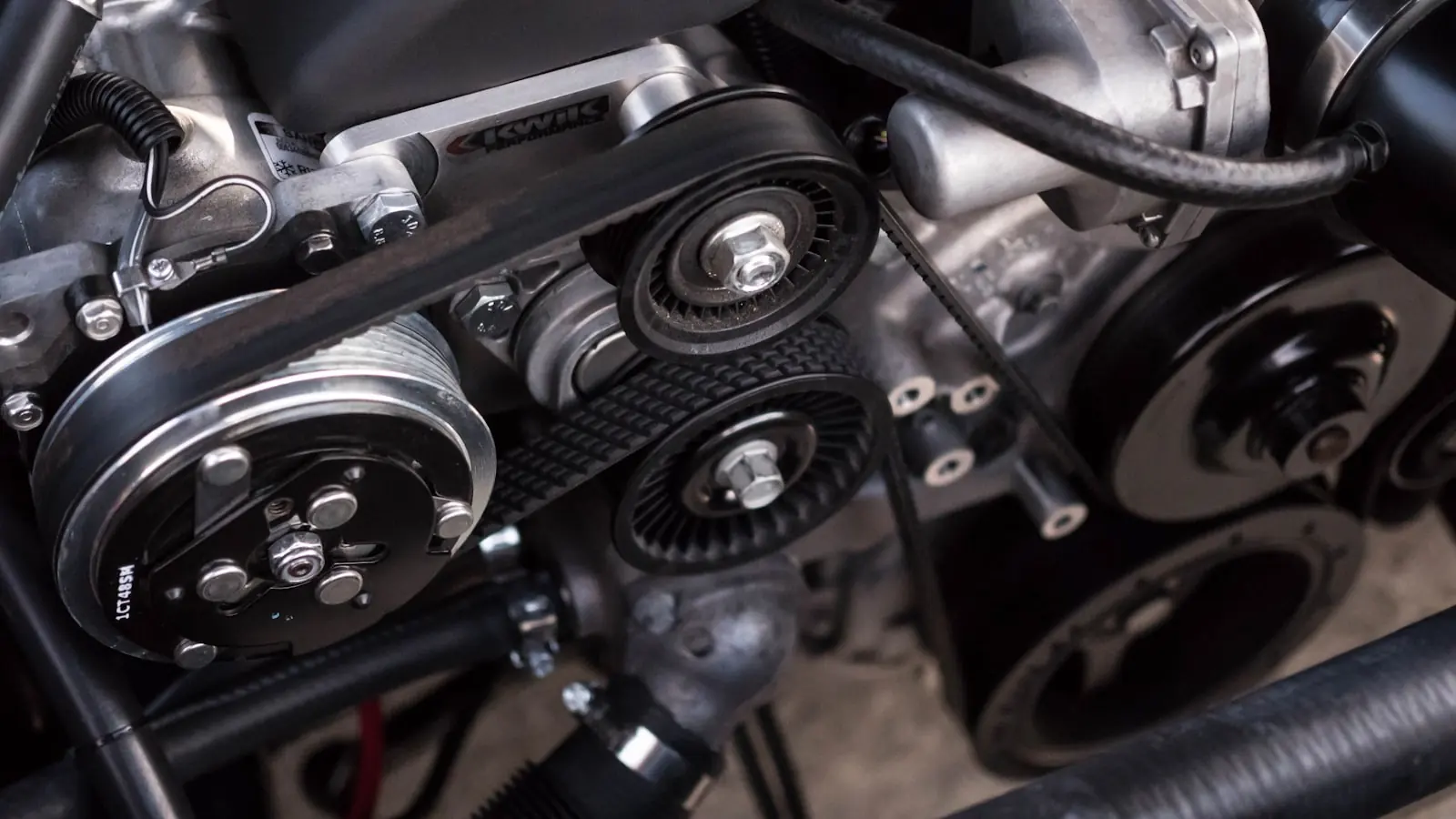 Motore in officina